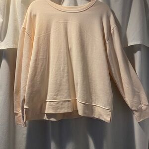 Women's Cream Crewneck Sweatshirt